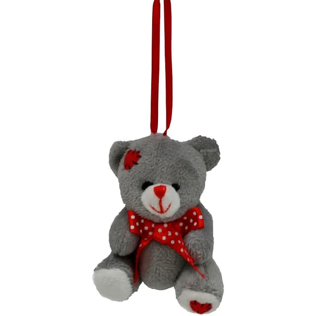 Nalle Prickig Rosett Grå