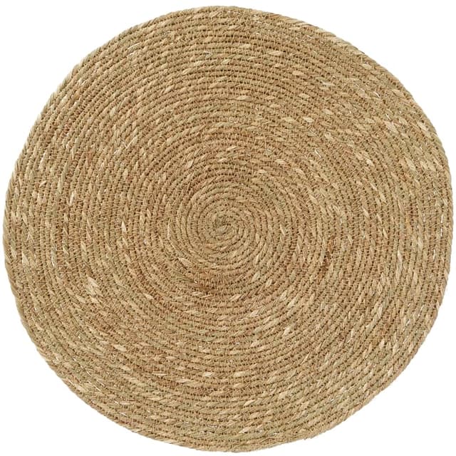 Tablett Sia Jute rund h