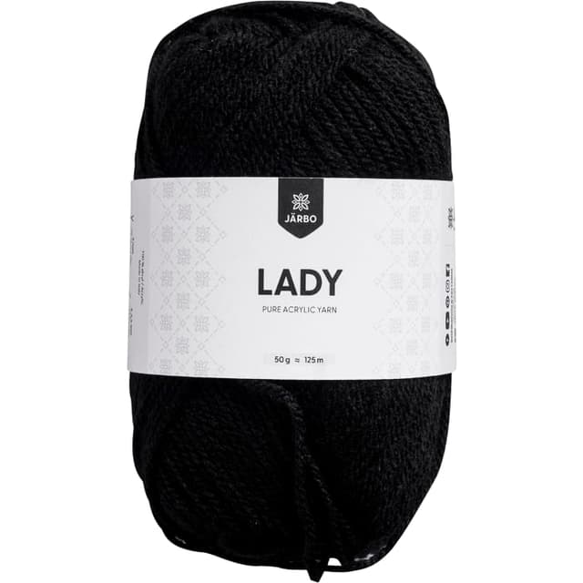 Garn Lady Svart