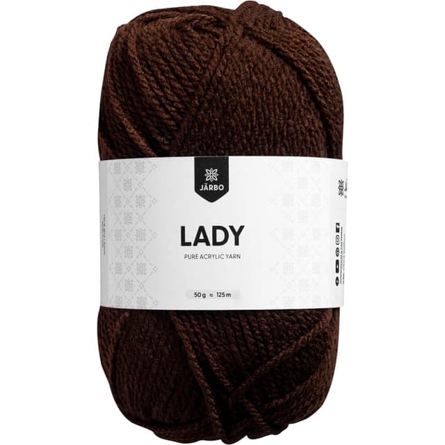Garn Lady Brun