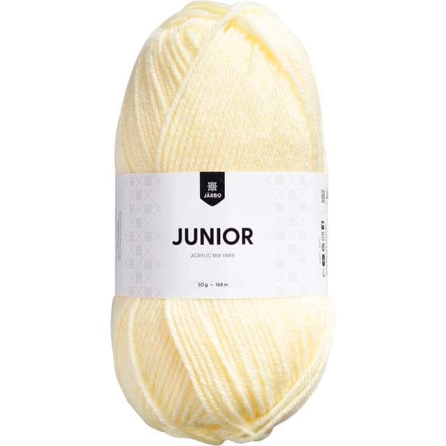 Garn Junior Ljusgul