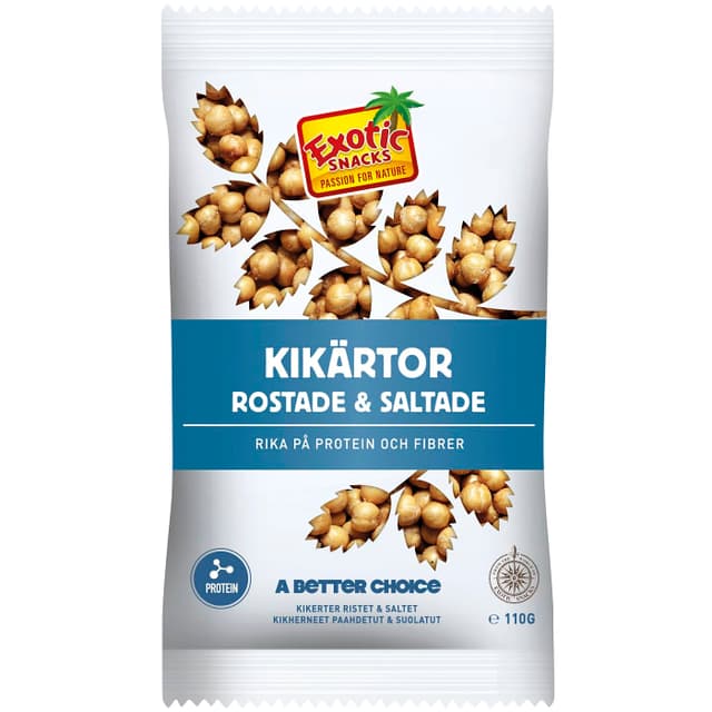 Kikärtor Rostade & Saltade