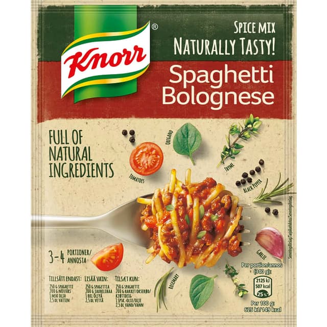 Kryddmix Spaghetti Bolognese