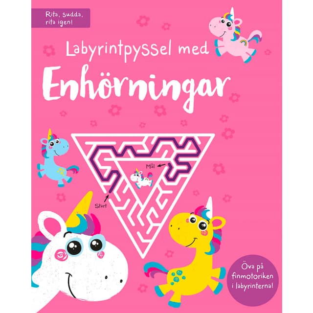 Labyrintpyssel med enhörningar