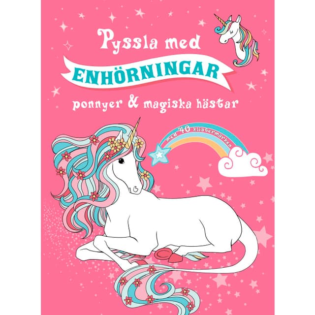 Pysselbok Pyssla med Enhörning
