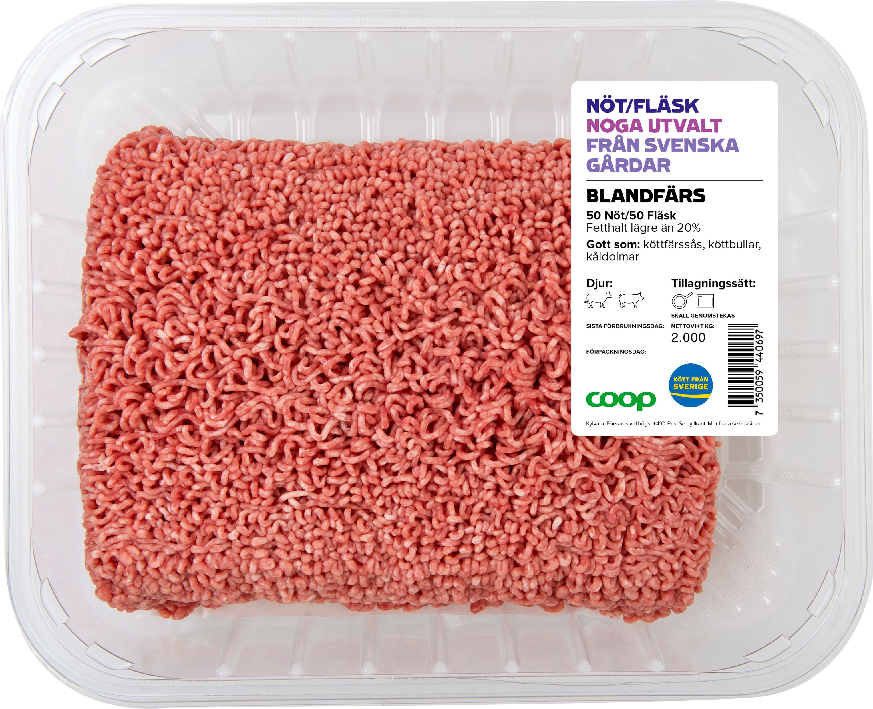 Blandfärs
