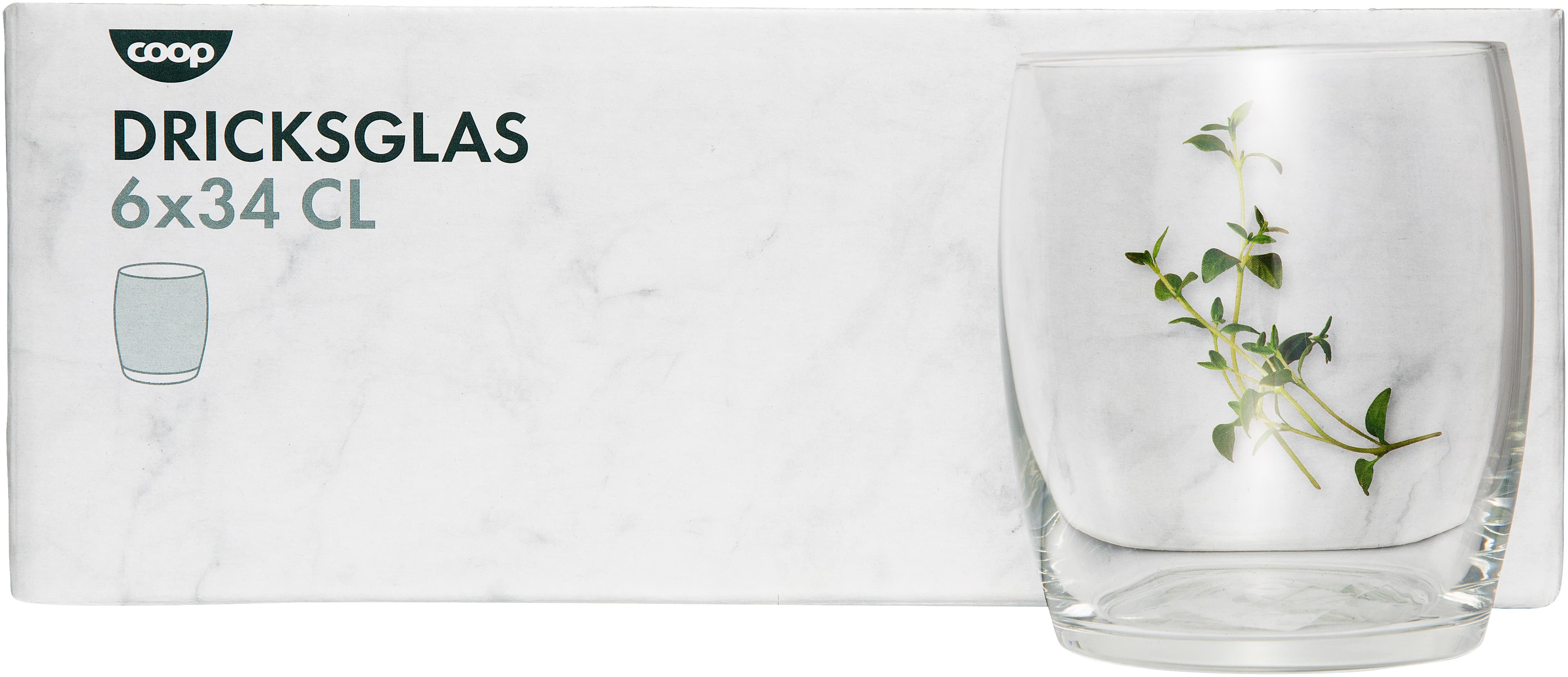 Dricksglas 6-pack