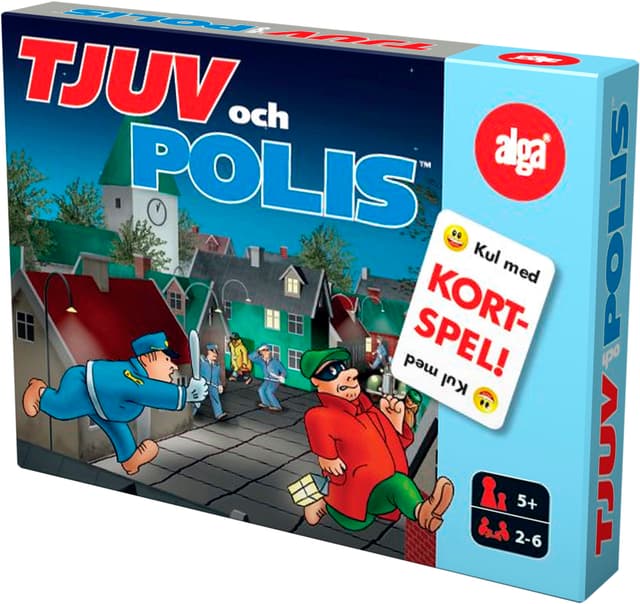 Kortspel Tjuv och Polis