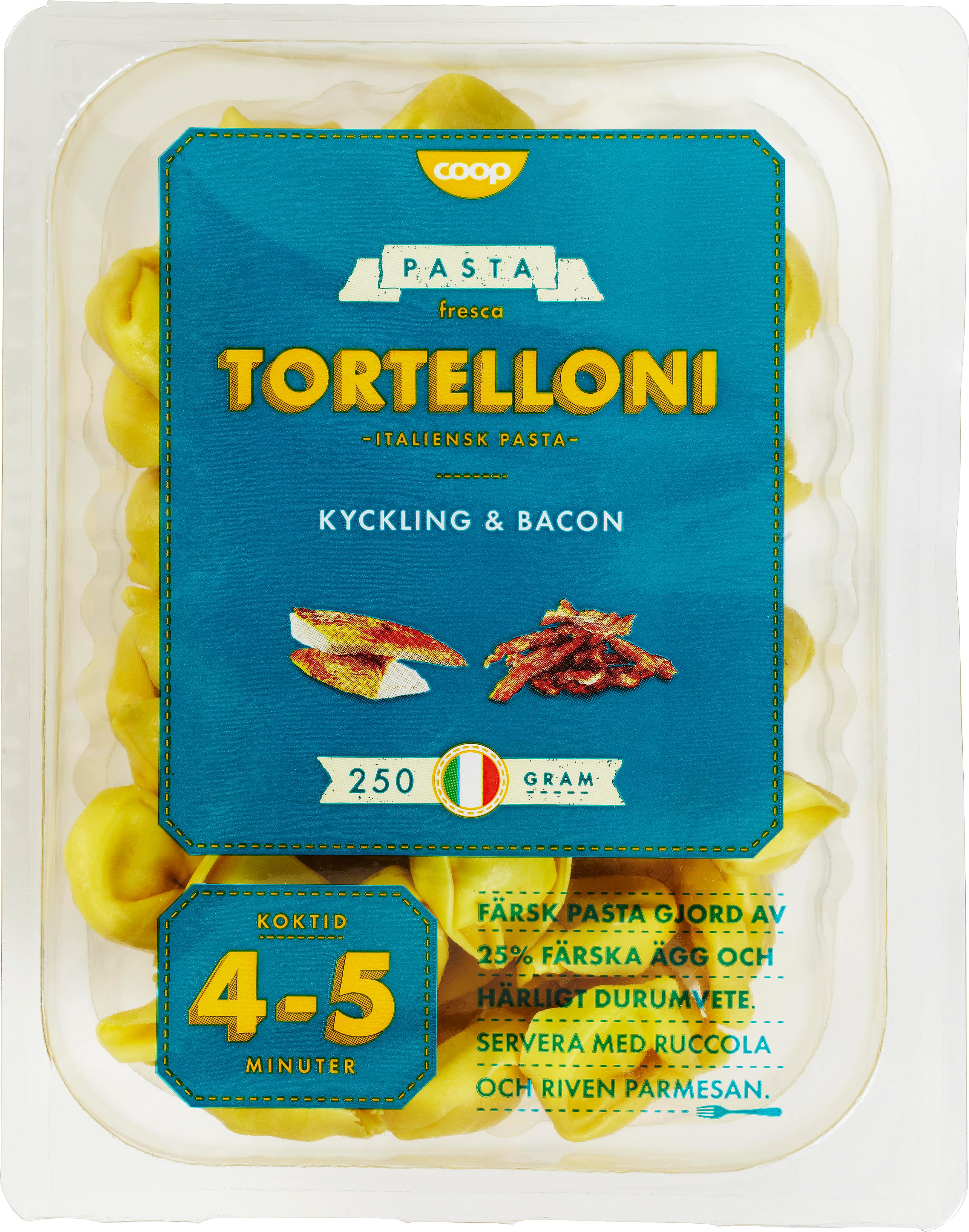 Tortelloni Kyckling & Bacon
