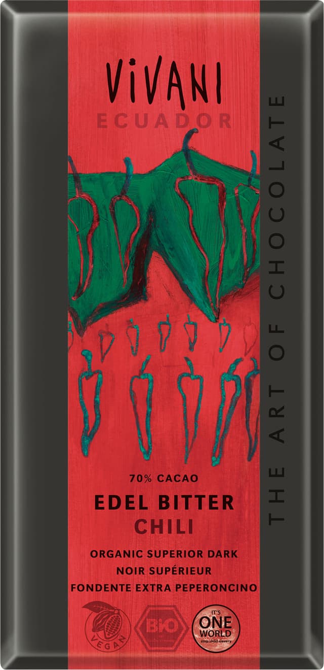 Mörk Choklad Chili Bio