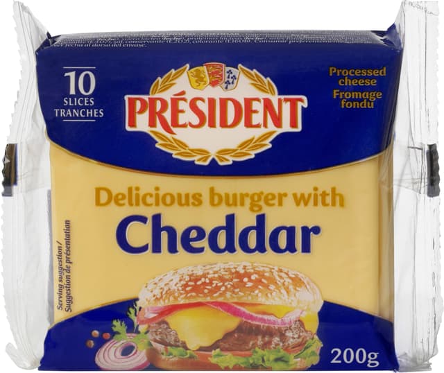 Hamburgerost Cheddar Skivor