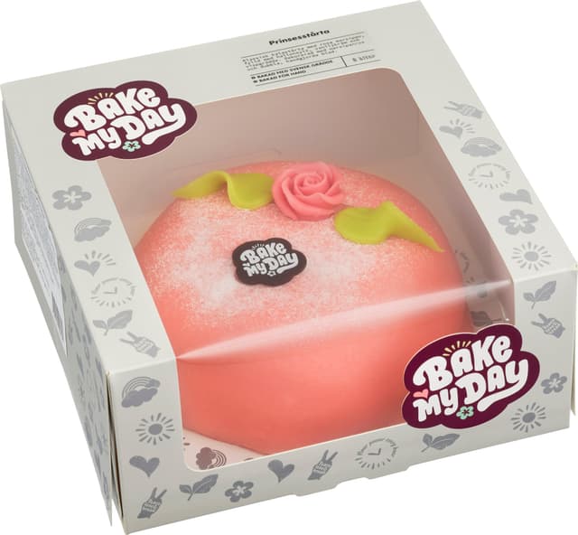Prinsesstårta Rosa 8 Bitar