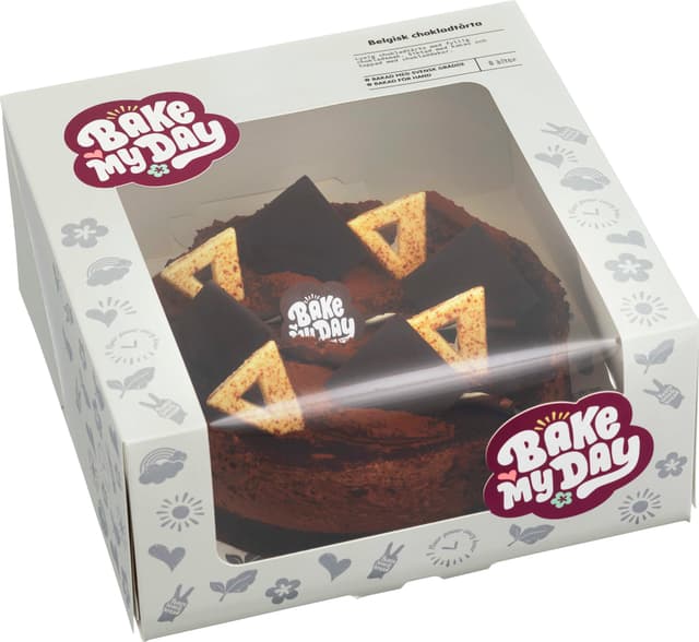 Belgisk chokladtårta
