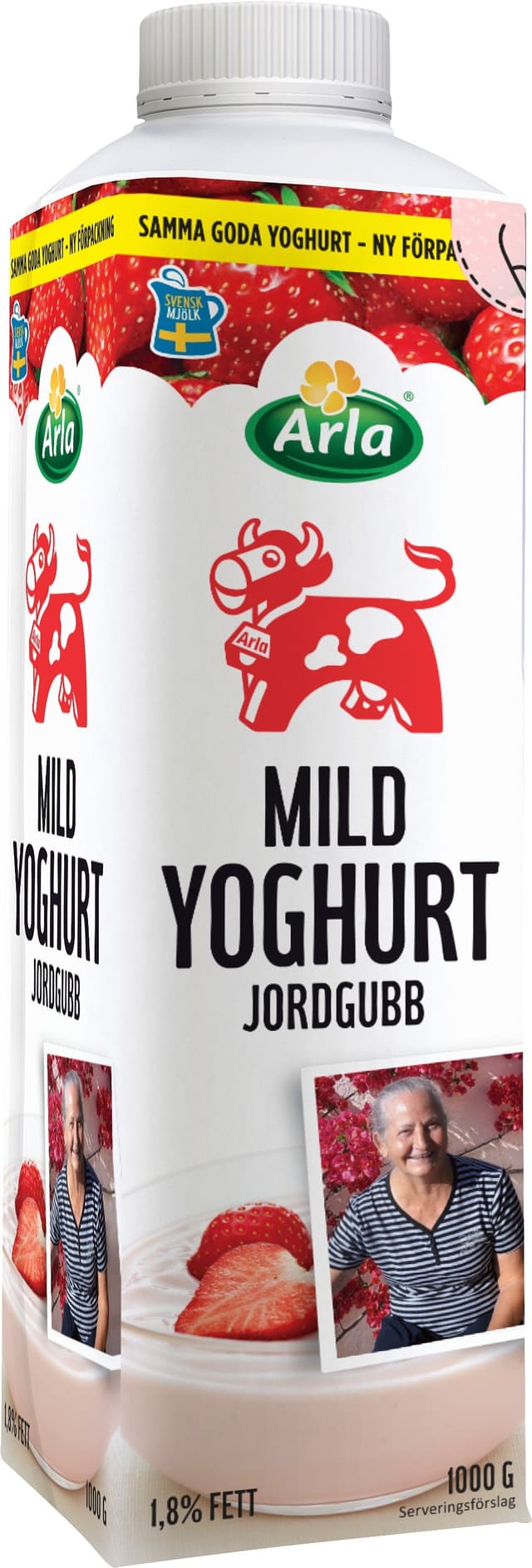 Mild Yoghurt Jordgubb