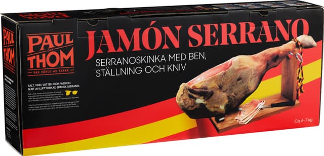Serrano Med Ben Hållare & Kniv