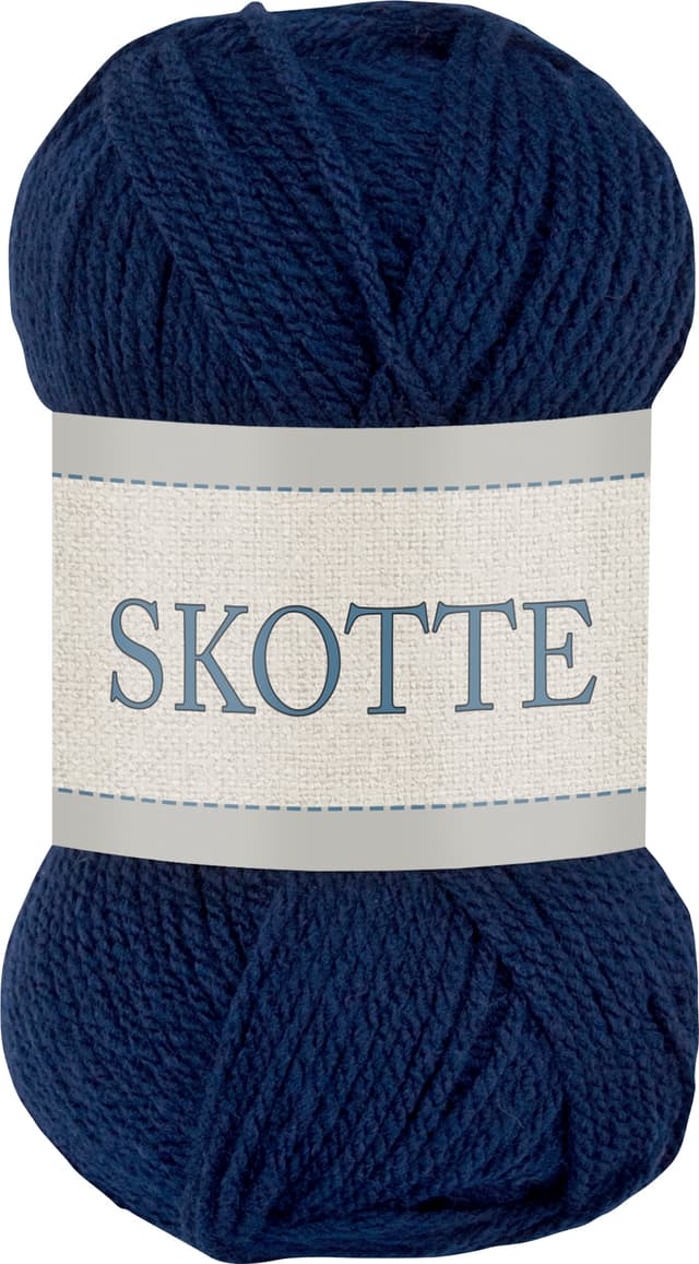 Garn Skotte Marin