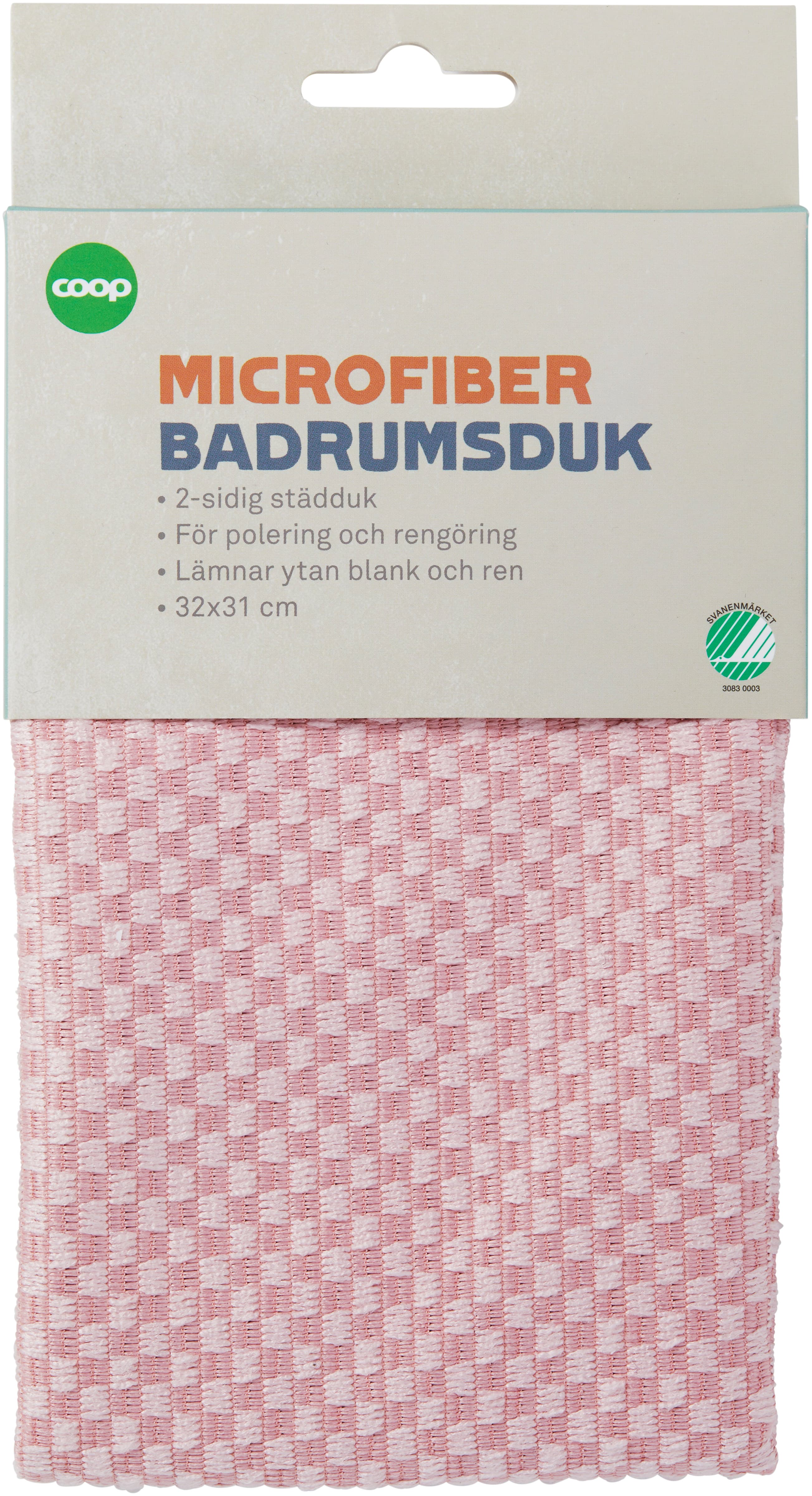 Badrumsduk Microfiber