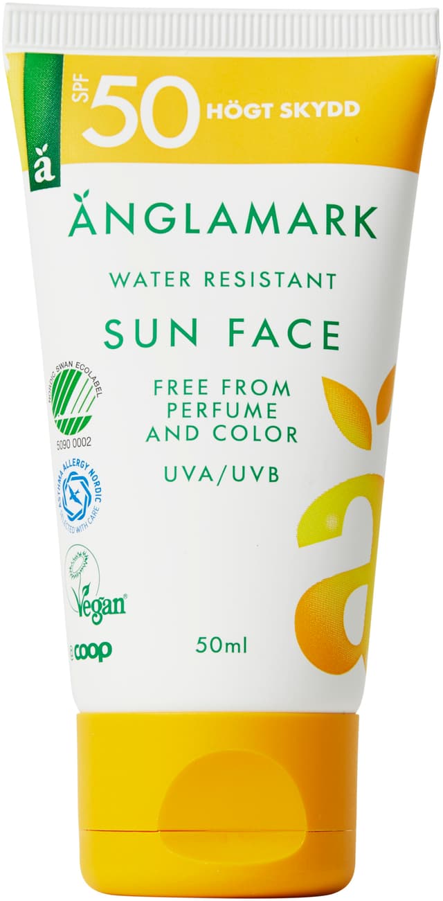 Solkräm Ansikte Parfymfri Spf 50