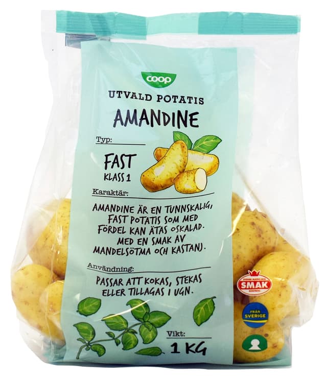 Potatis Amandine