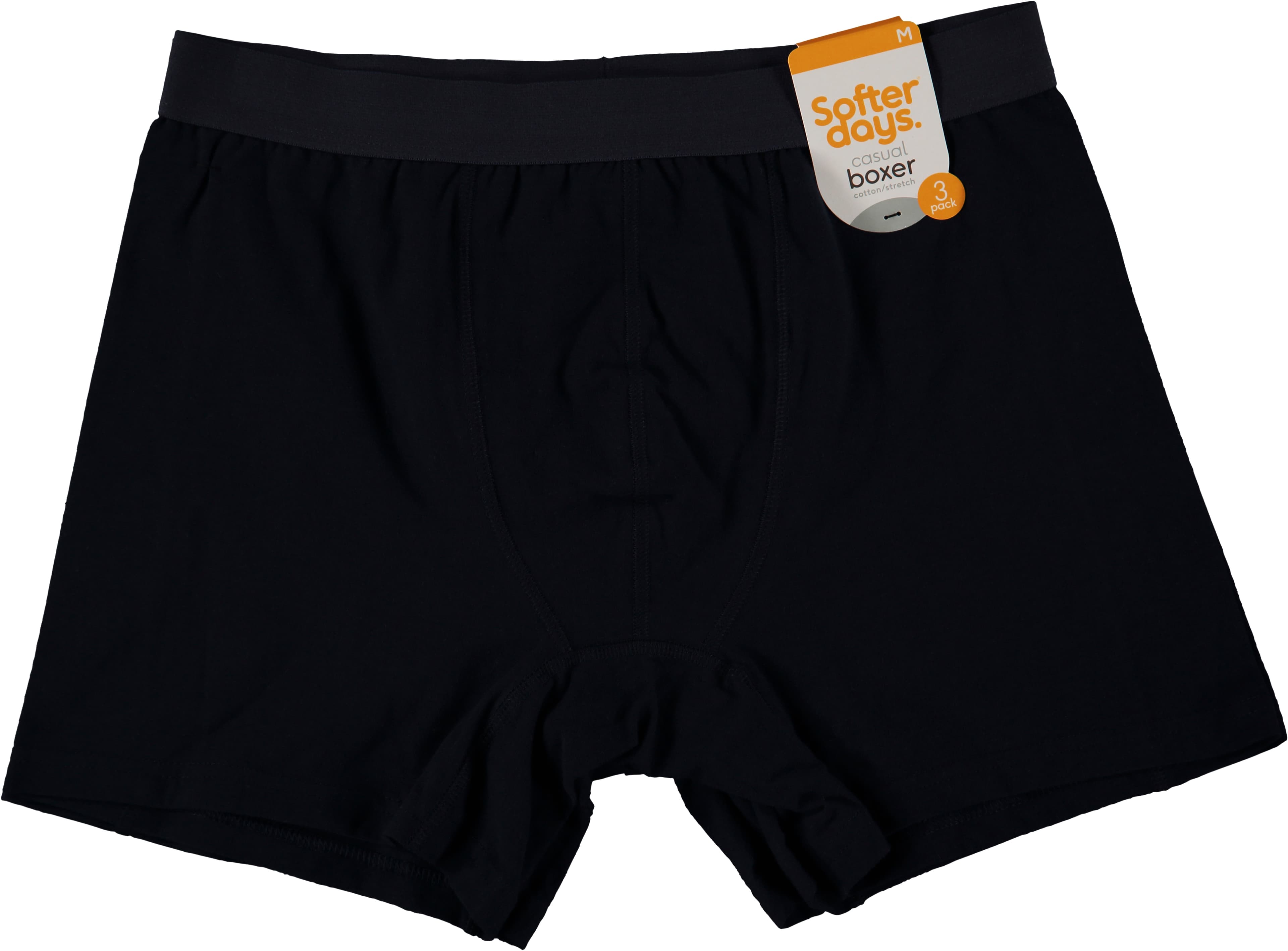 Boxerkalsonger Svart 3-pack