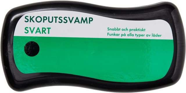 Skoputs Svart