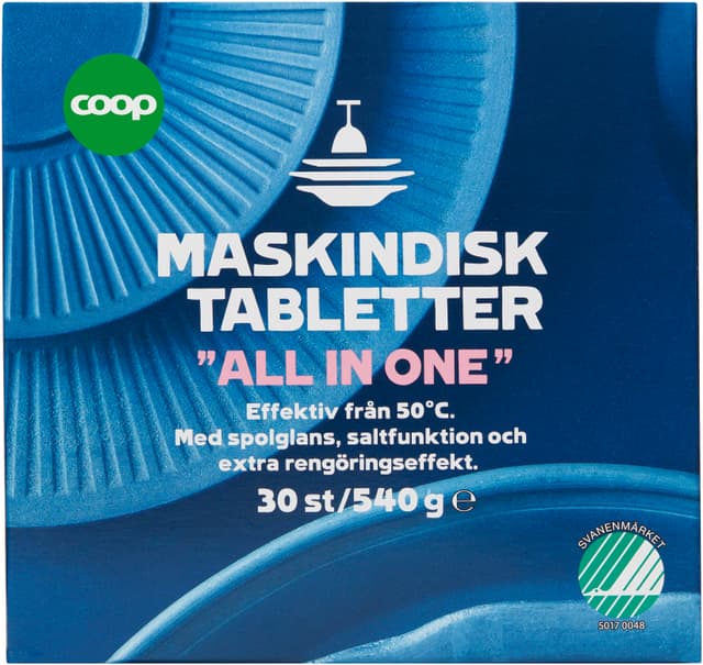 Maskindisktabletter