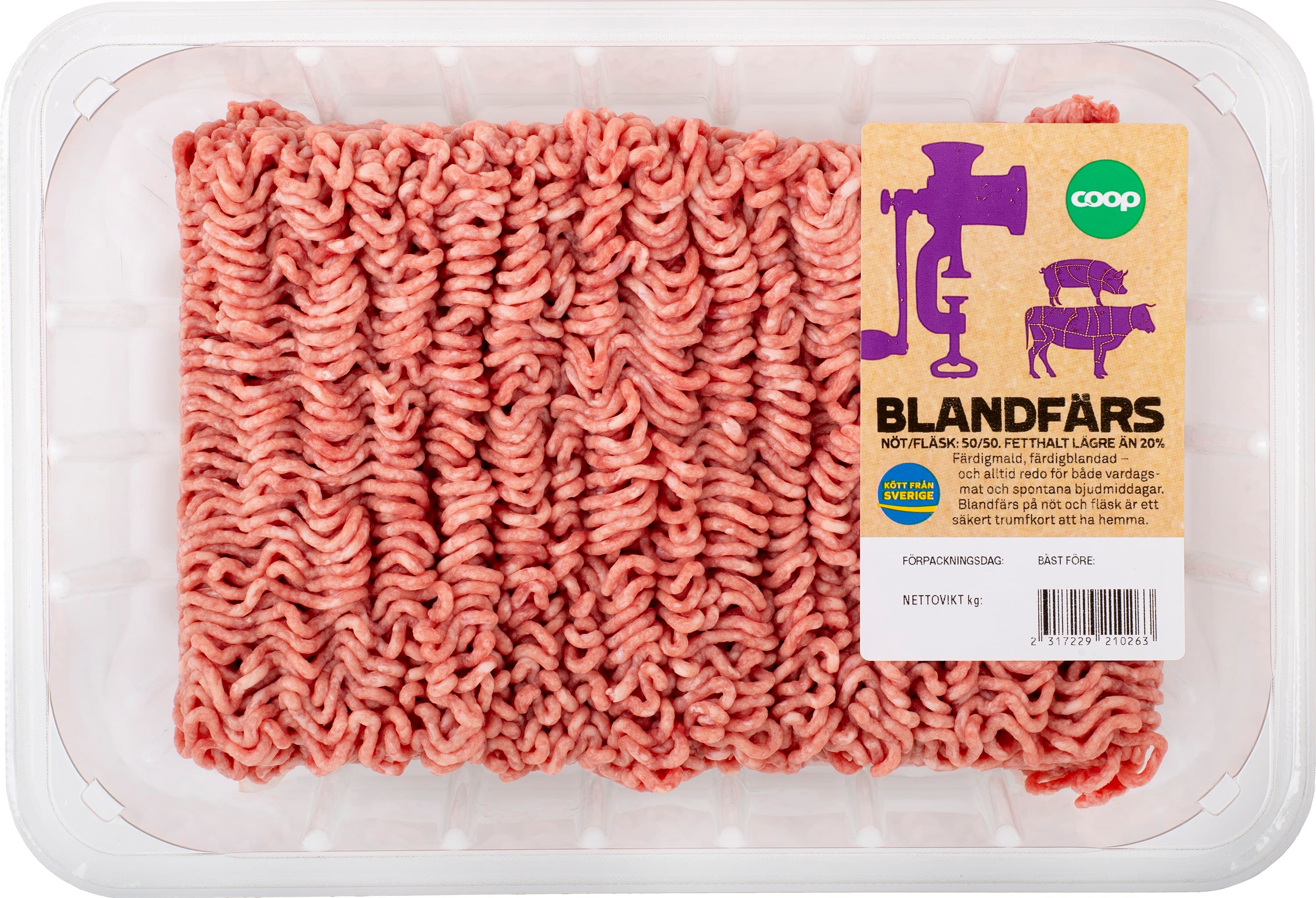 Blandfärs