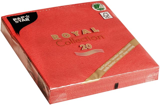 Servetter Royal Röd