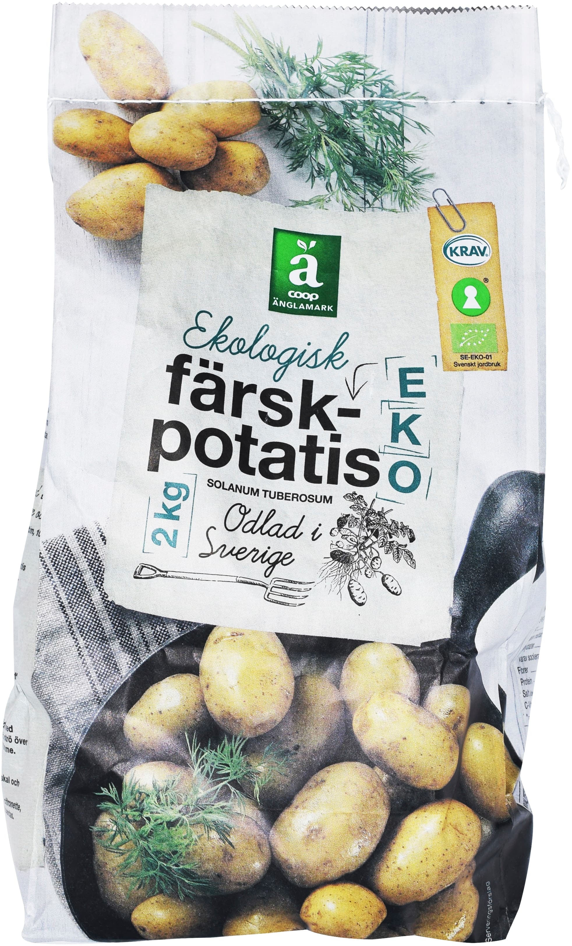 Färskpotatis Eko