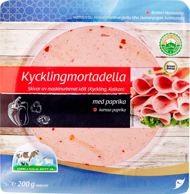 Mortadella Kyckling Paprika