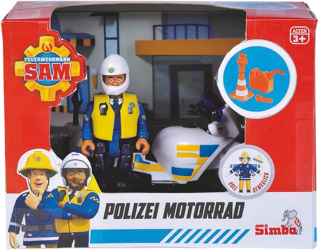 Leksak Figur med Motorcykel