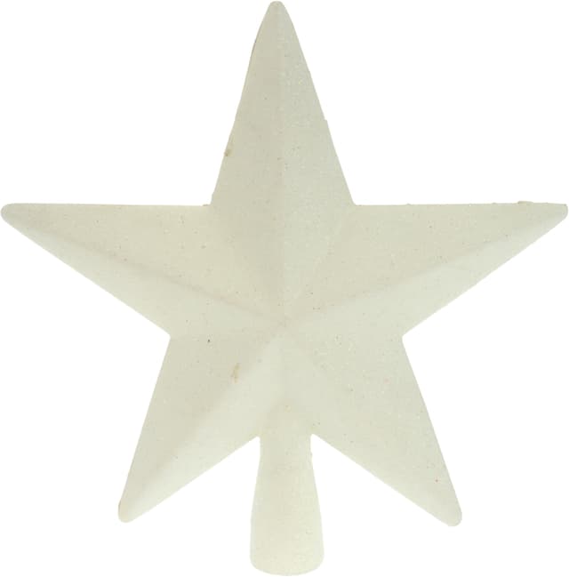 Julgransstjärna Vit