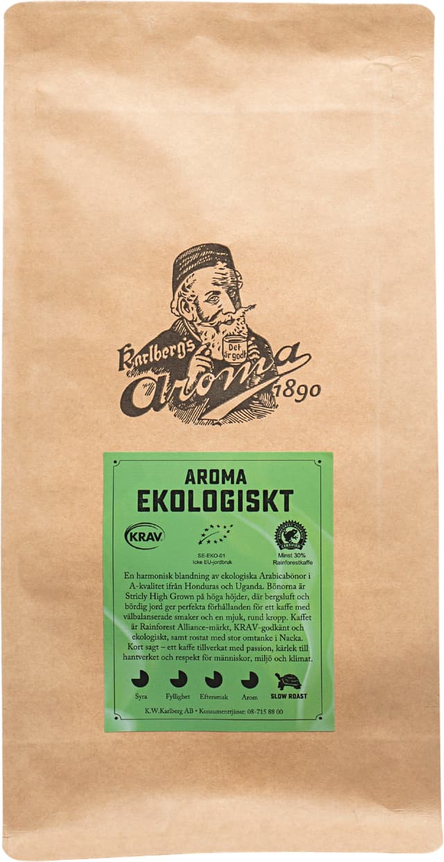 Kaffe Aroma Hela Bönor EKO KRAV