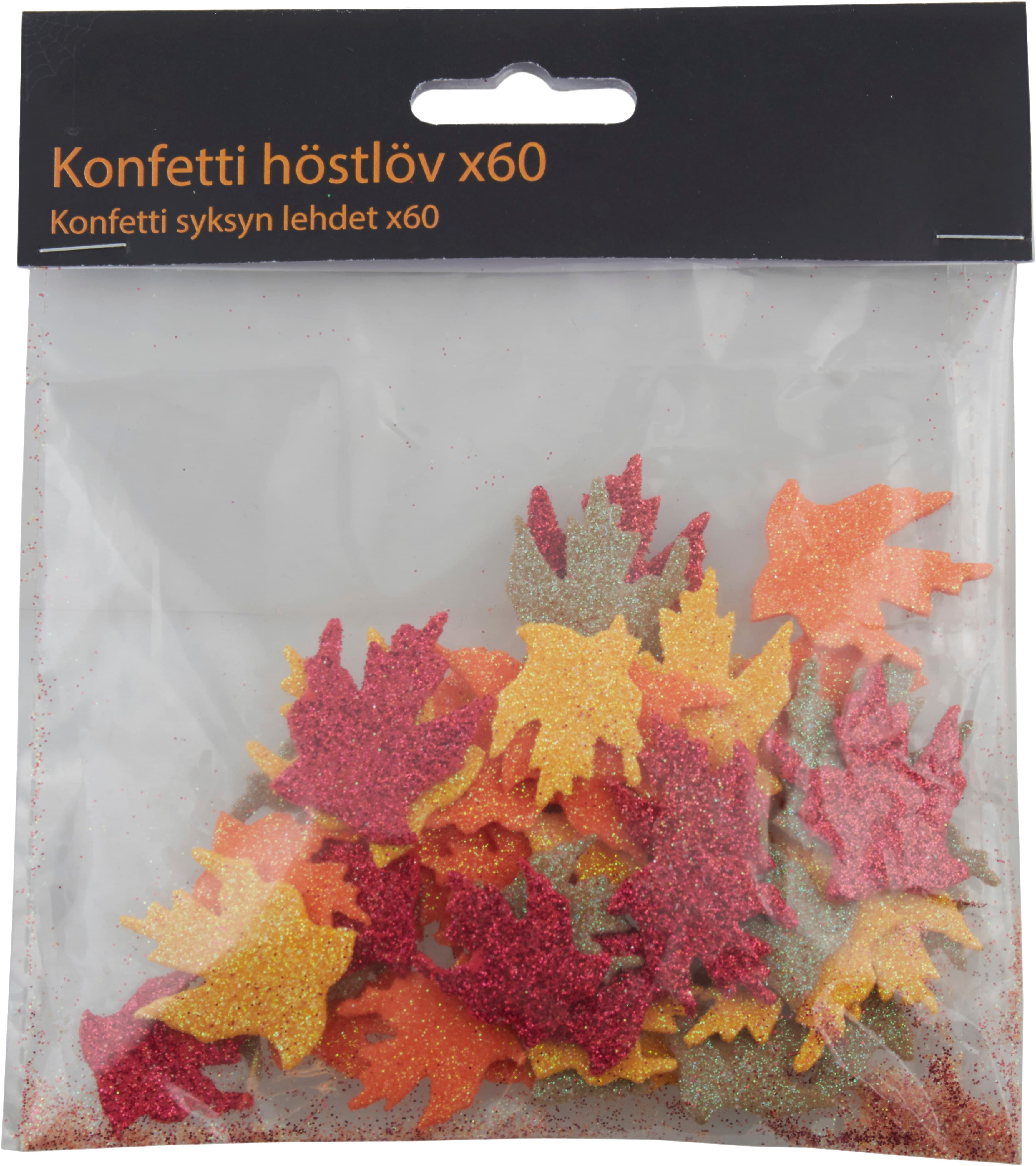 Confetti Höstlöv