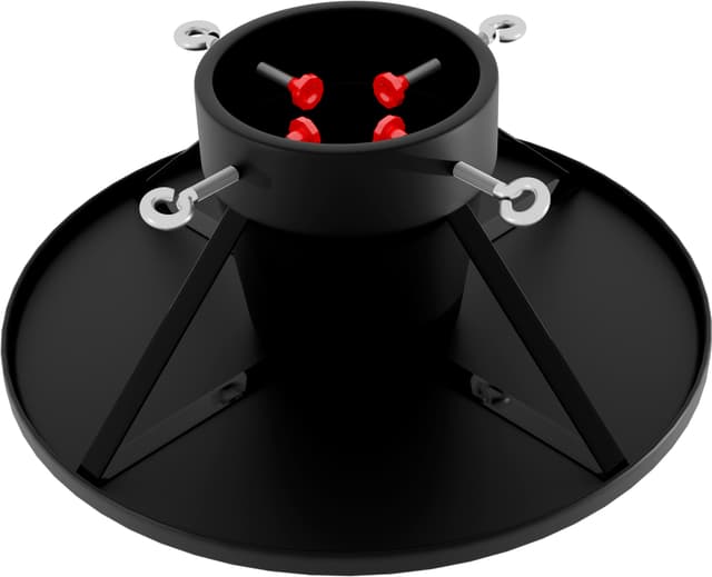 Julgransfot Med Bricka