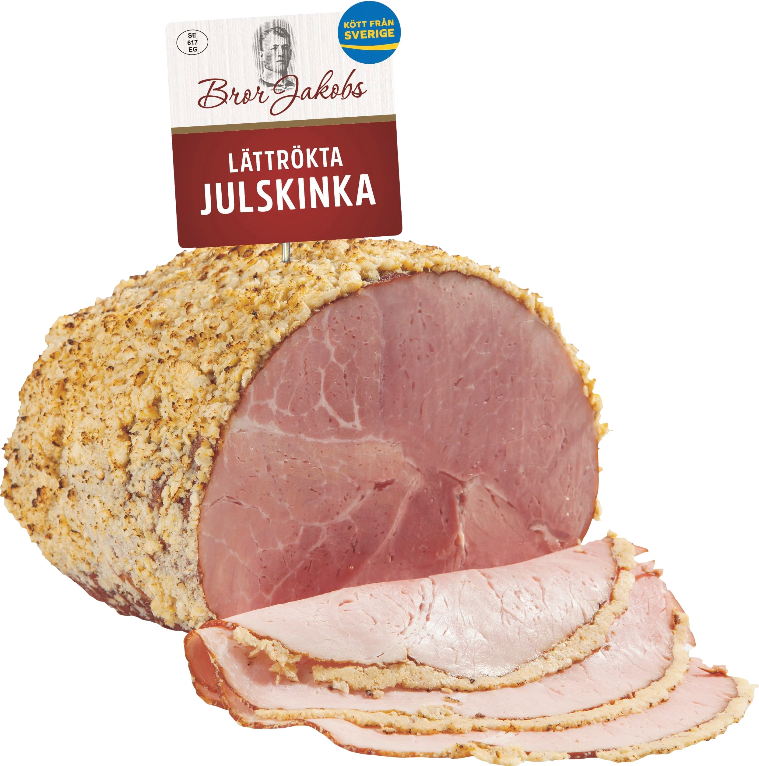 Senapsgriljerad Lättrökt Skinka