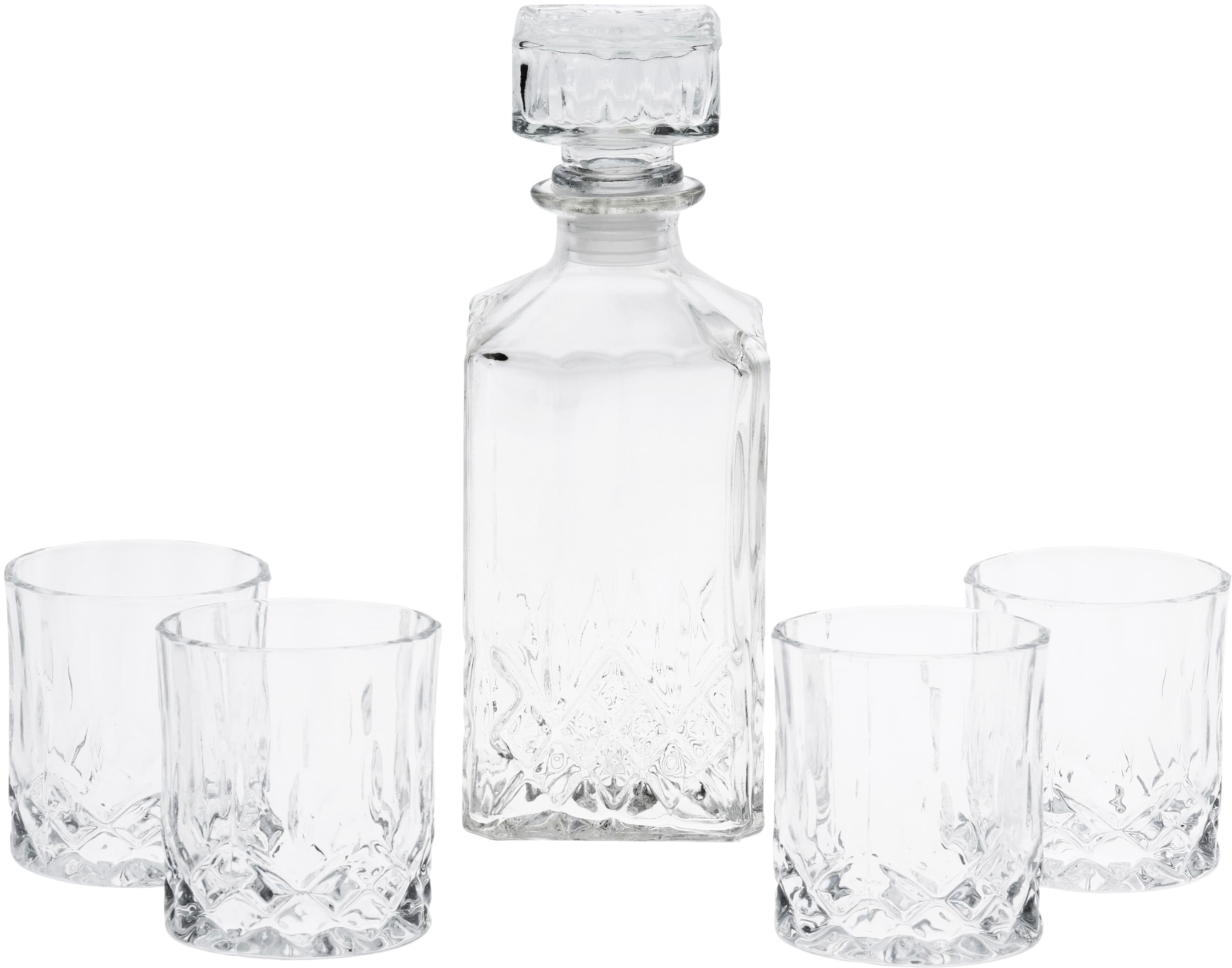 Karaff med glas 5-pack