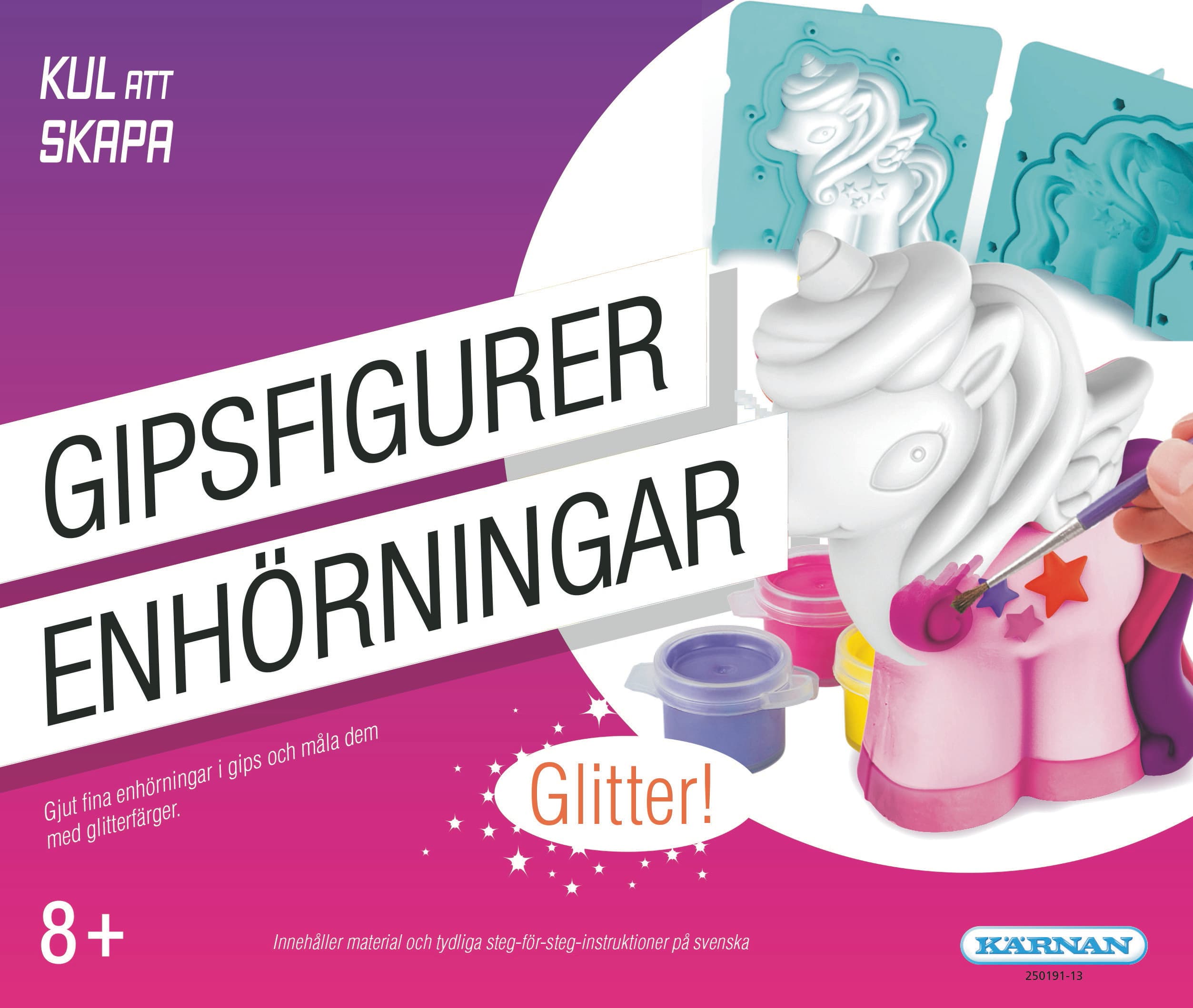 Gipsfigurer Enhörning
