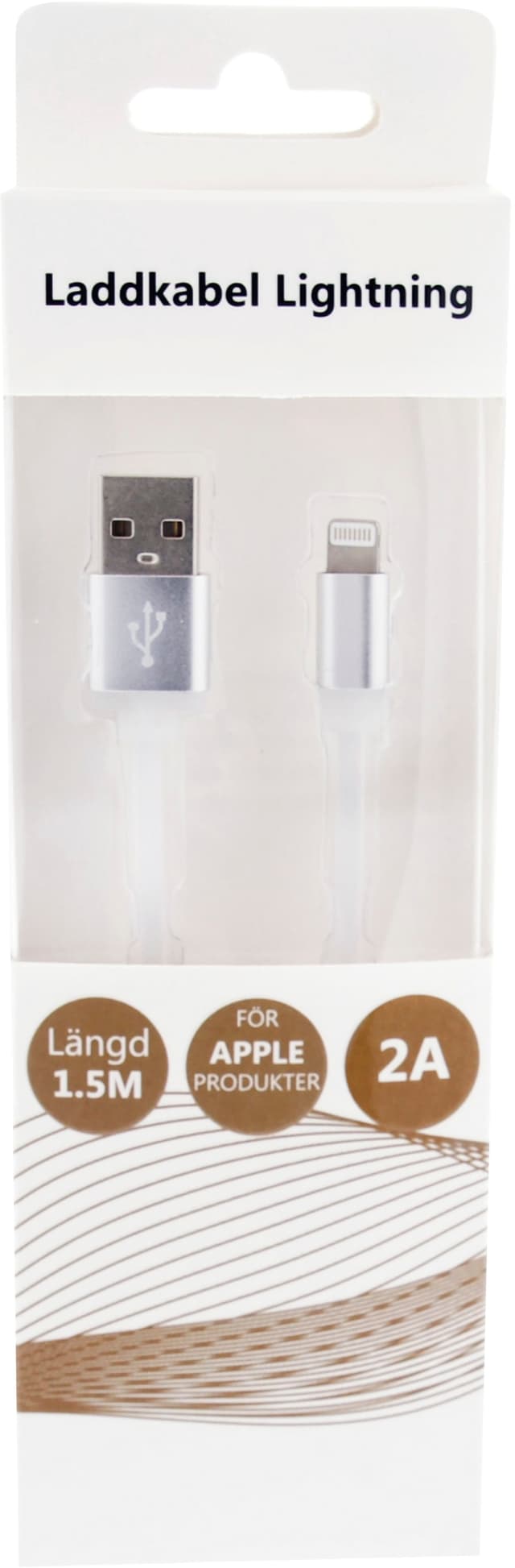 Laddkabel Silikon Lightning/Iphone