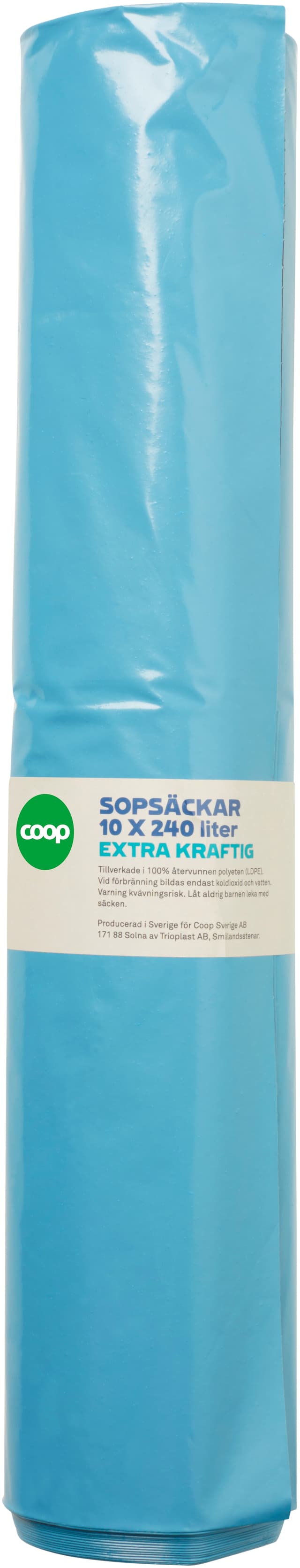 Sopsäck Blå 8-pack