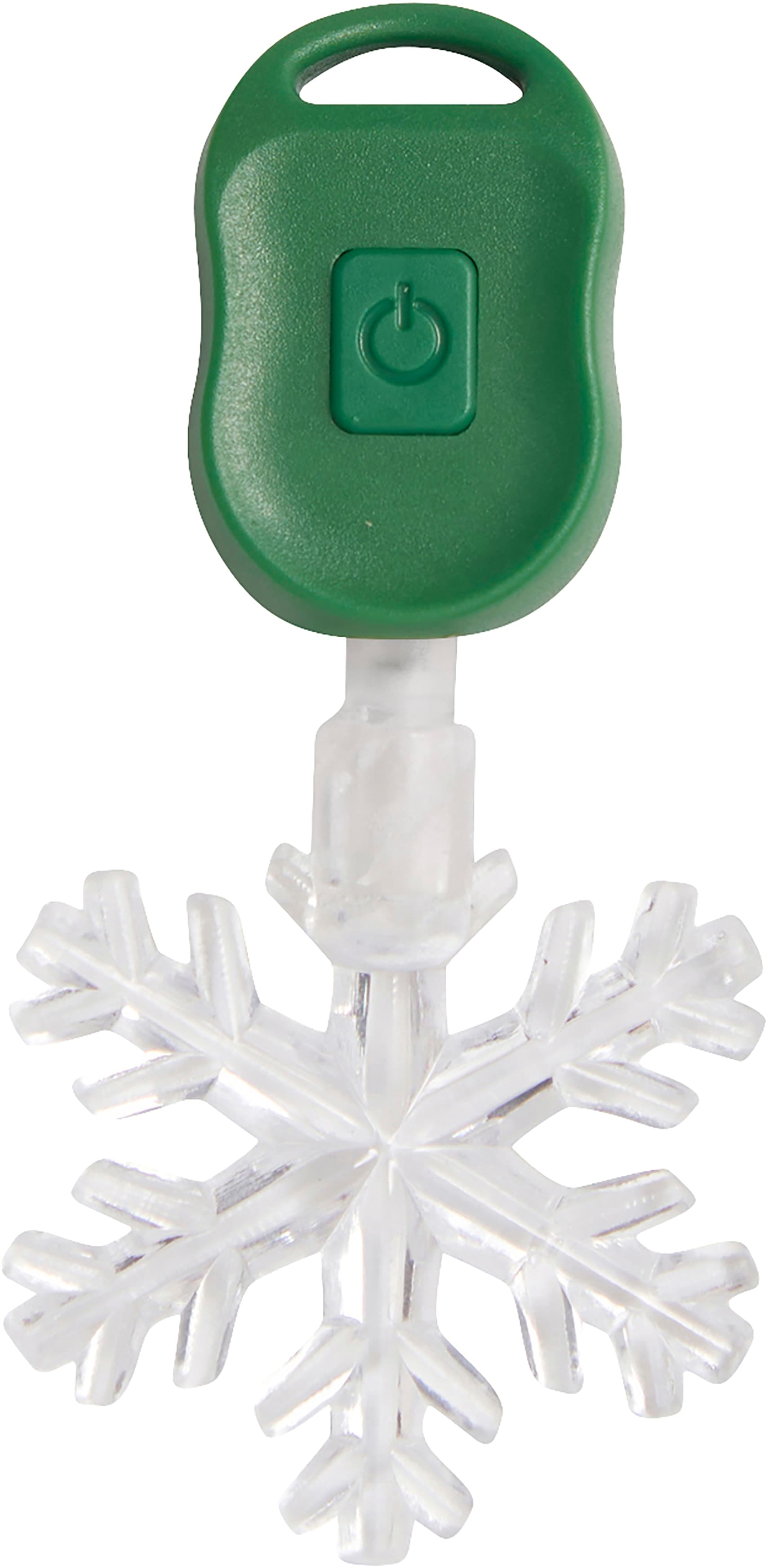 Ledlampa Snöflinga Grön