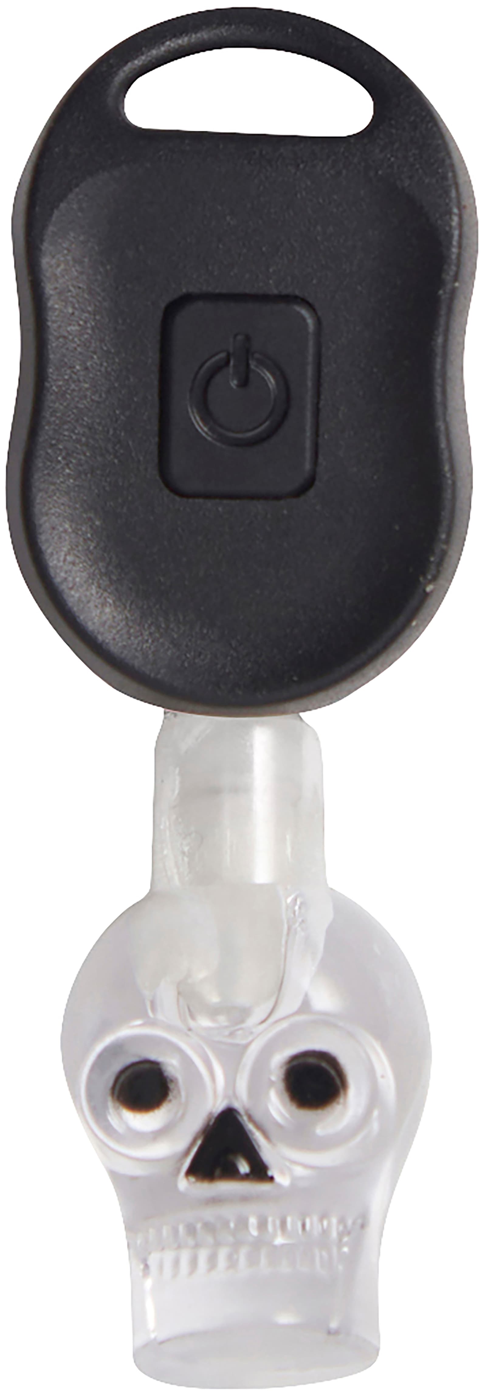 Ledlampa Döskalle Svart