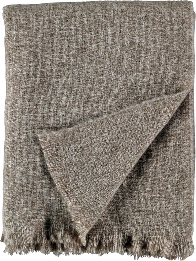 Pläd Melerad Valnöt