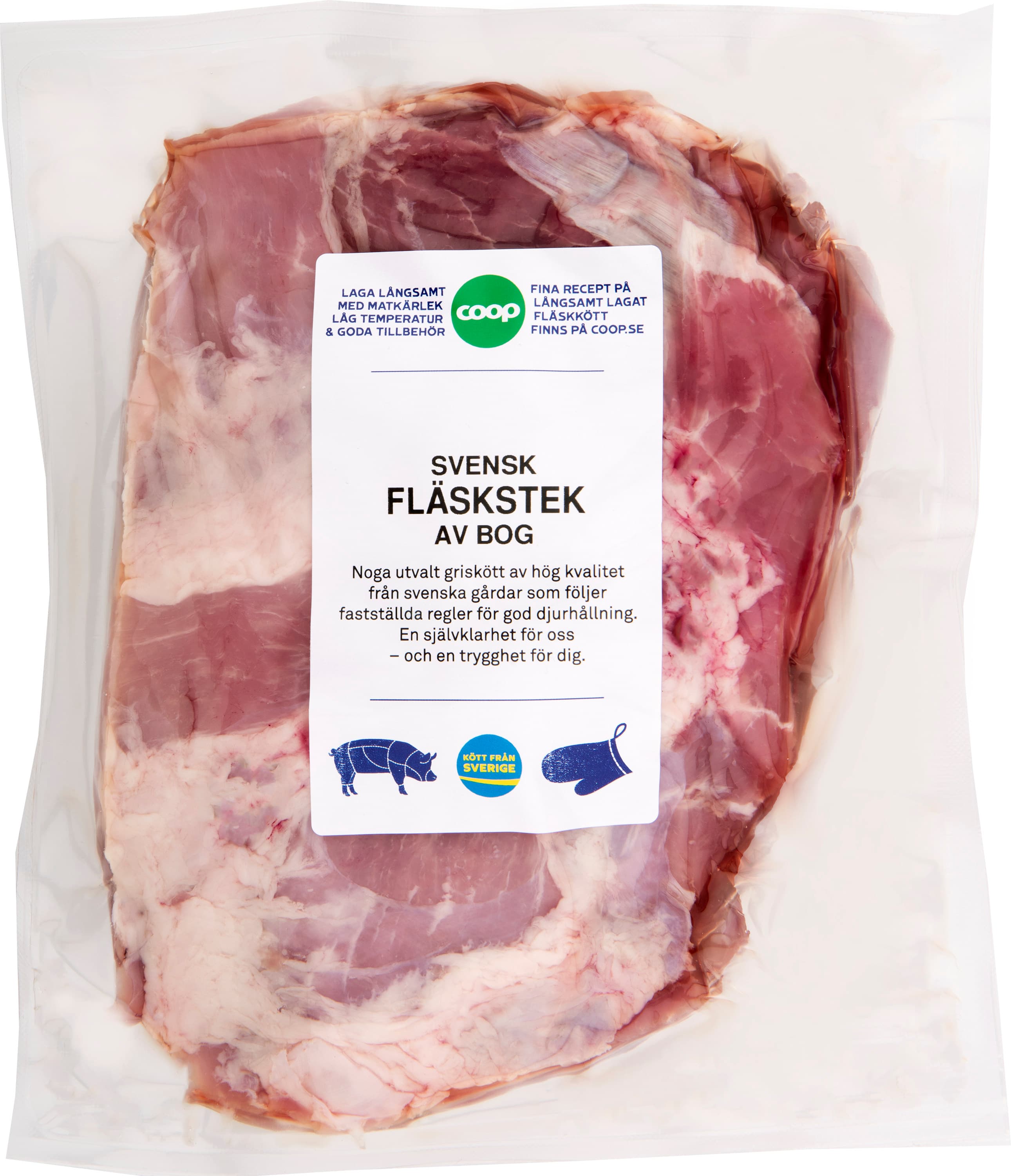 Fläskstek av bog