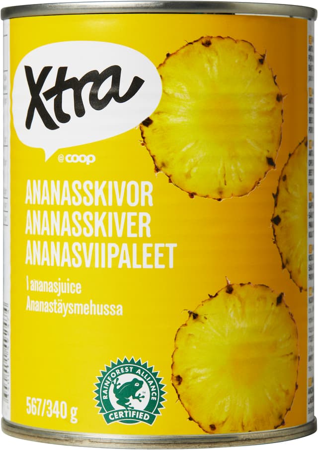Ananas Skivad