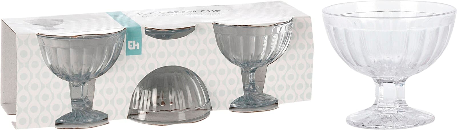 Glasskål 3pack