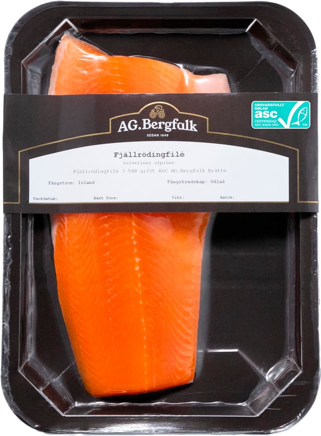 Fjällrödingfilé ASC