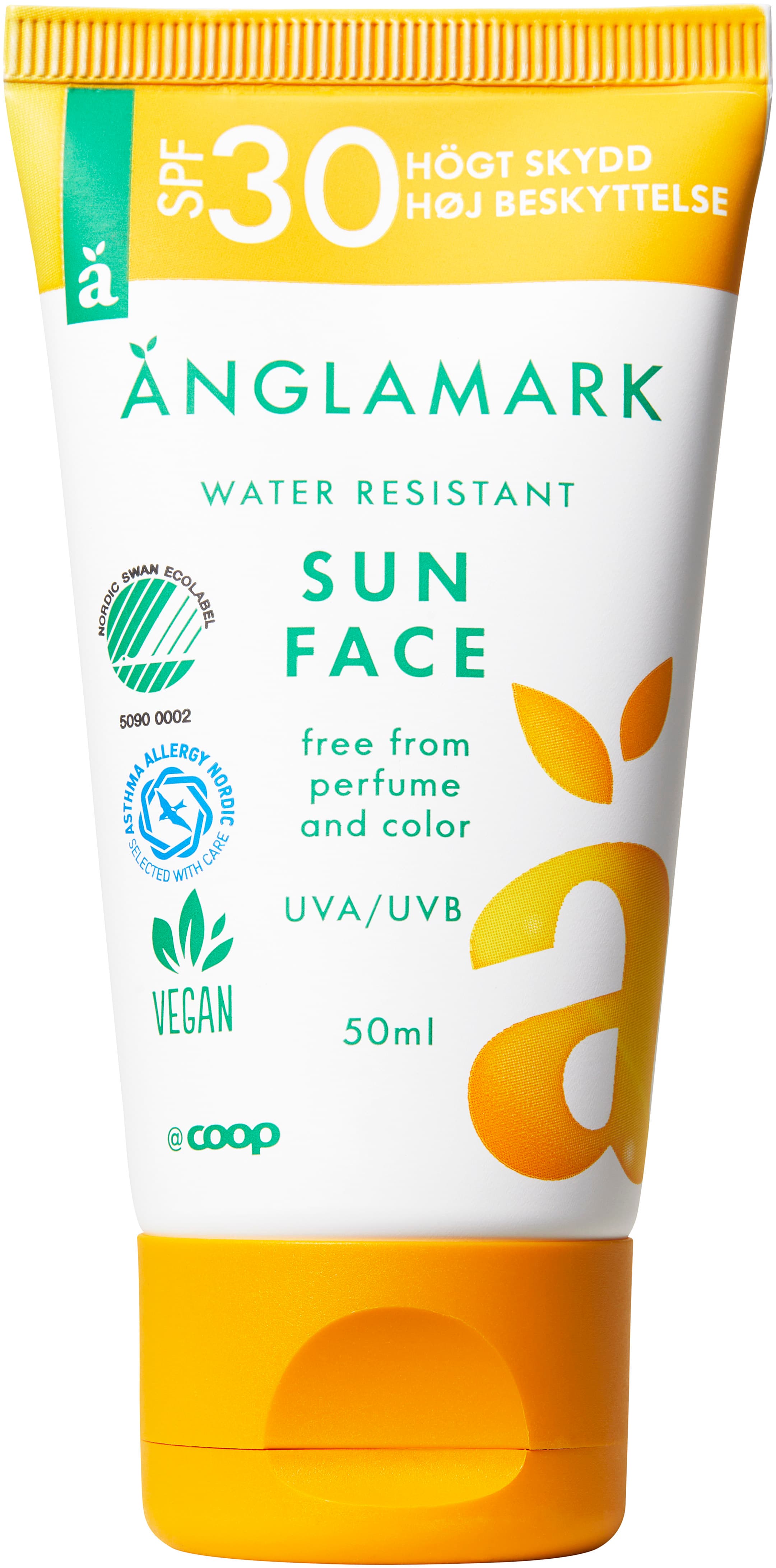 Sollotion Ansikte Parfymfri Spf 30