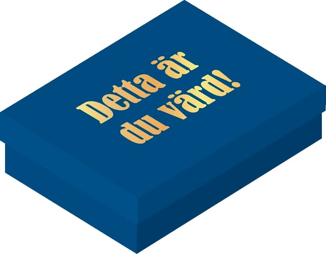 Presentbox För Presentkort