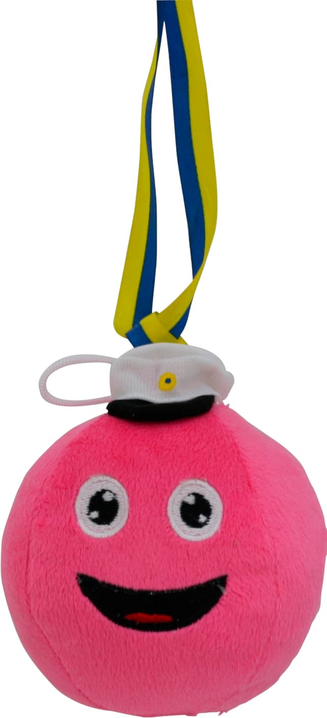 Plyschboll Rosa